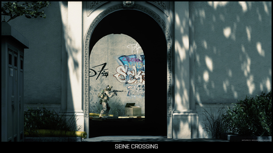 Seine Crossing - Battlefield 3 Multiplayer-Karte